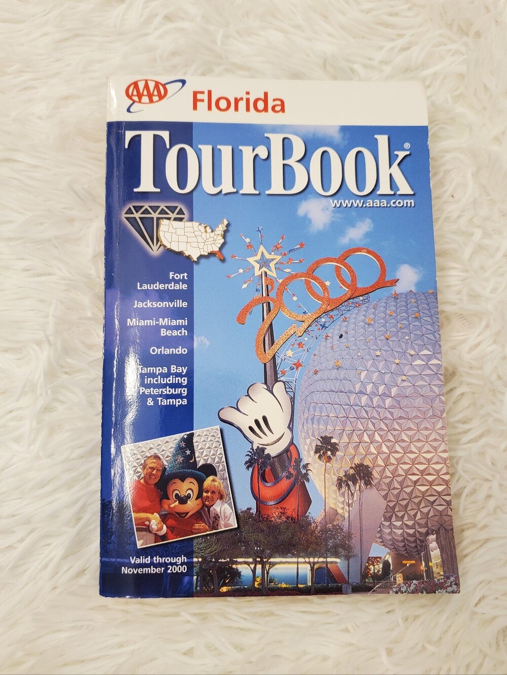Vintage 2000 TourBook Florida Travel Guide